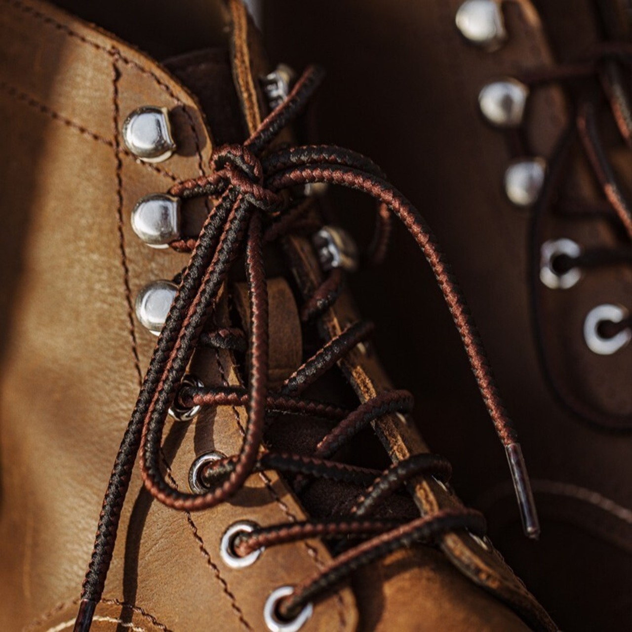 Cow Leather Retro Ankle Boots / 牛革 カウレザー レトロ アンクル ブーツ