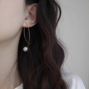 パール フック ピアス 10183