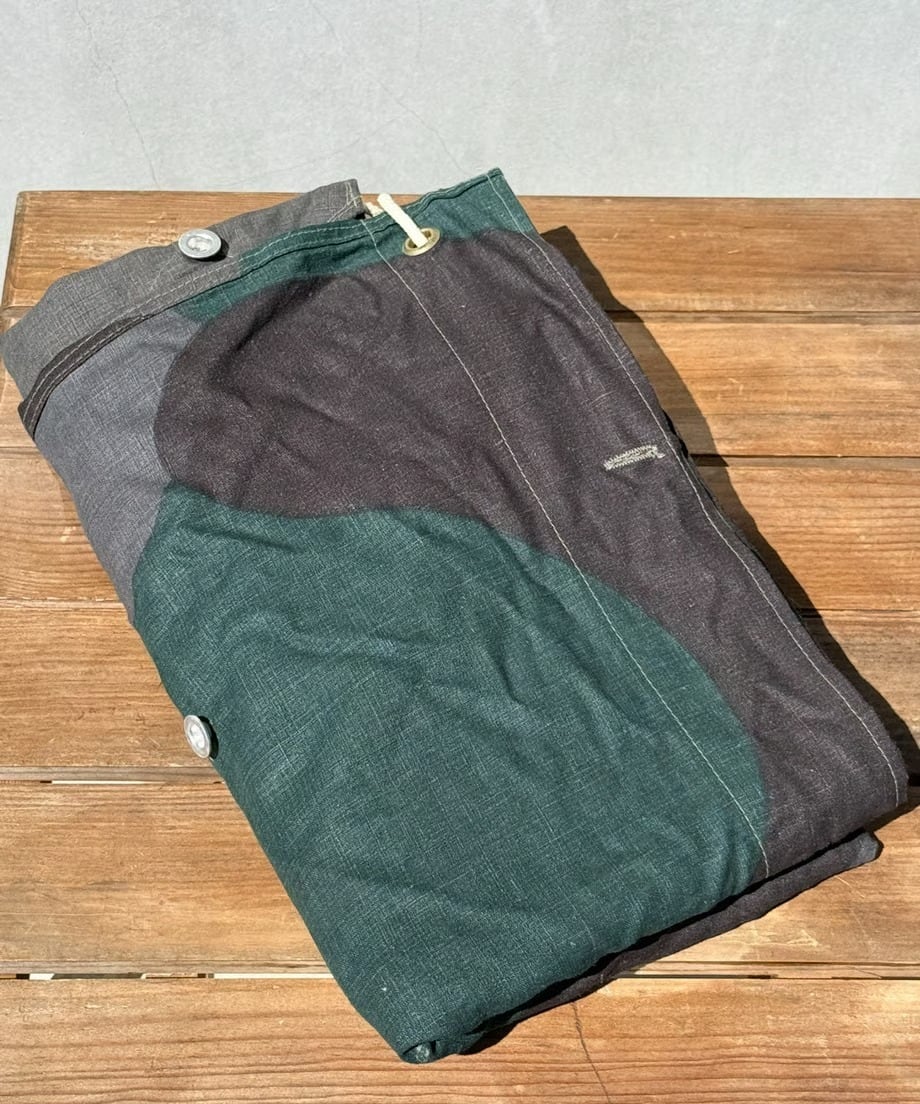 軍幕シリーズ❗️NEW OLD STOCK‼️スウェーデン軍幕 4枚＆ウッドポール