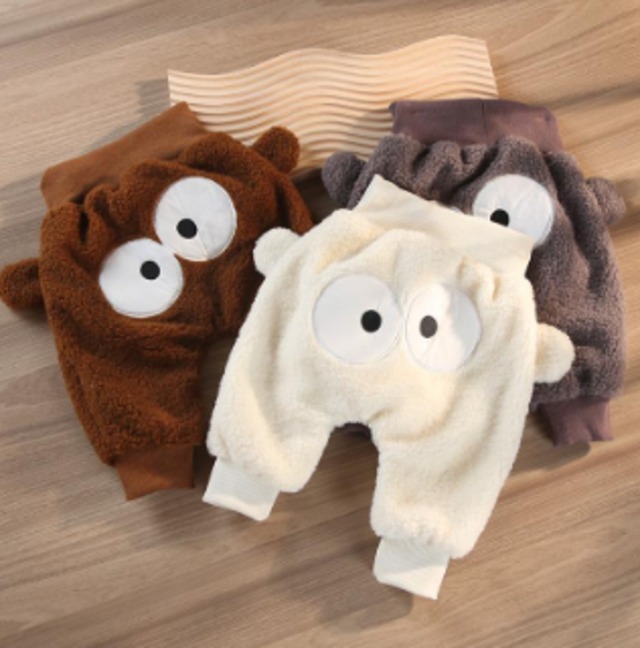 新作   ベビー服 キッズ  子供服 男女兼用 ズボン　66-100cm 3色