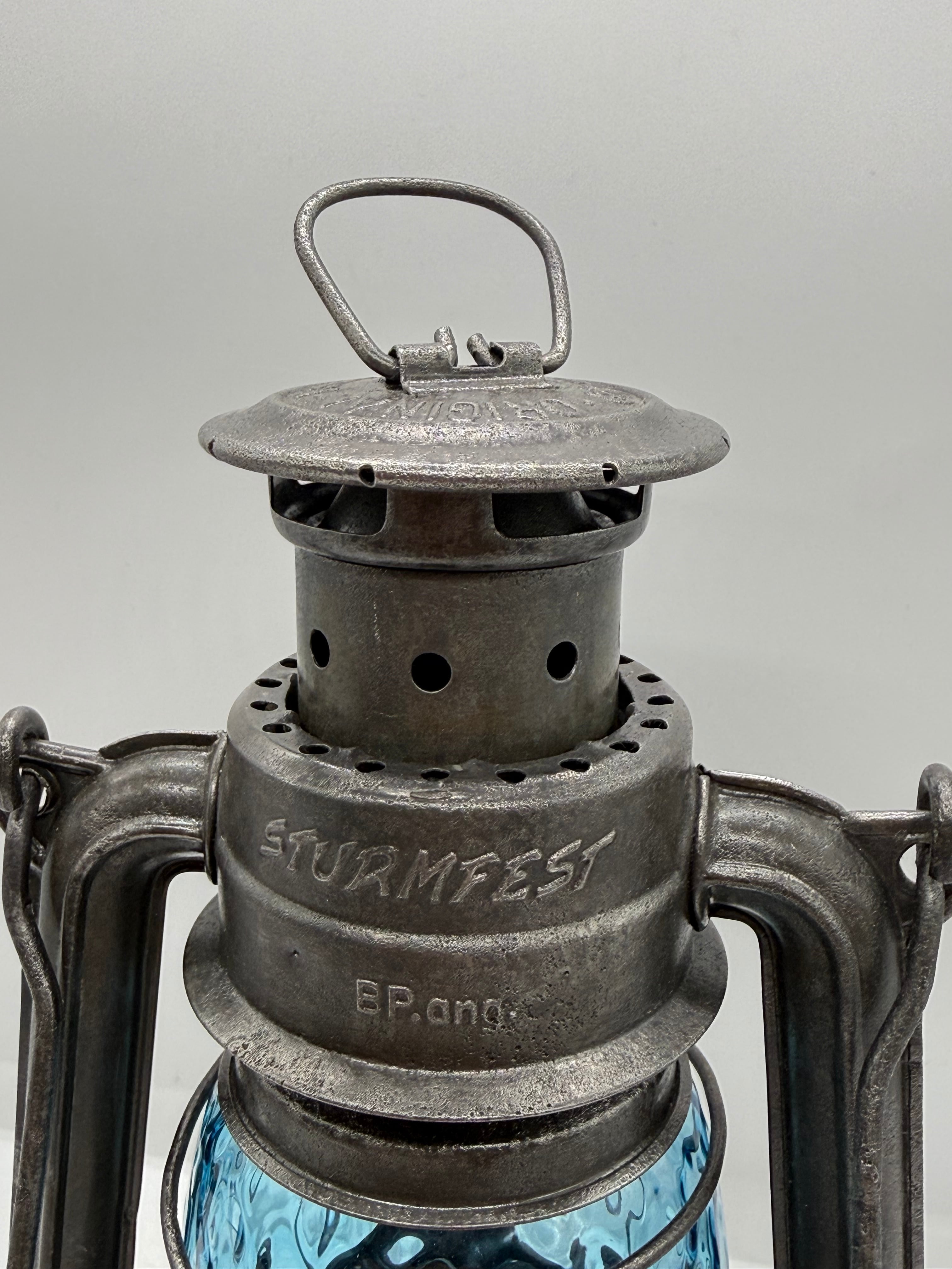 ライト・ランタン FEUER HAND 175 STURMFEST 001 FEUERHAND No.175『STURMFEST』トモスガラス付き