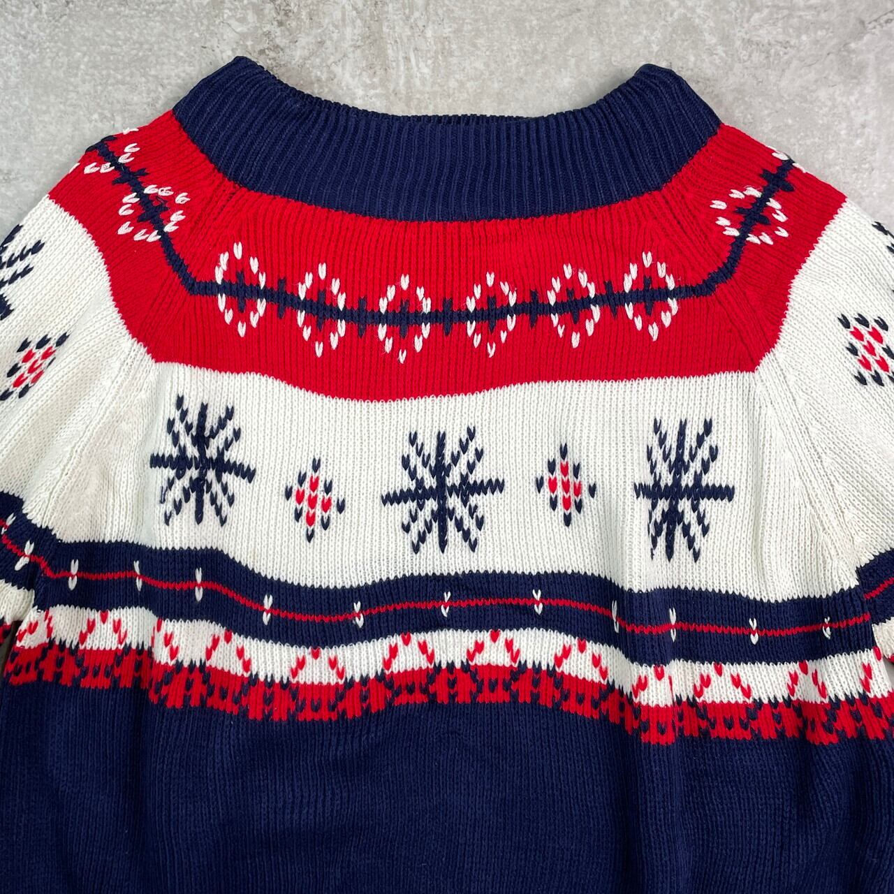 70年代 TOWN CRAFT タウンクラフト JC Penney ノルディック柄 アクリル