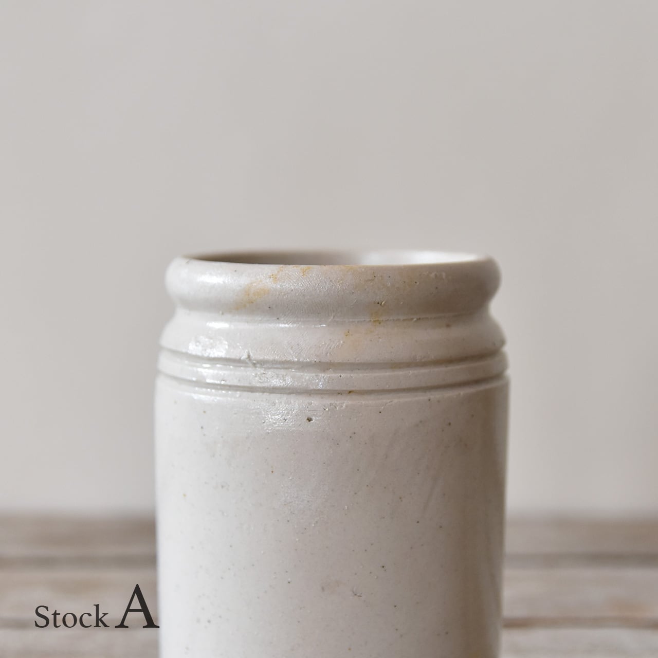 Stoneware Jam Jar 【A】/ 絵になる陶器のジャムポット / 2208W-001A