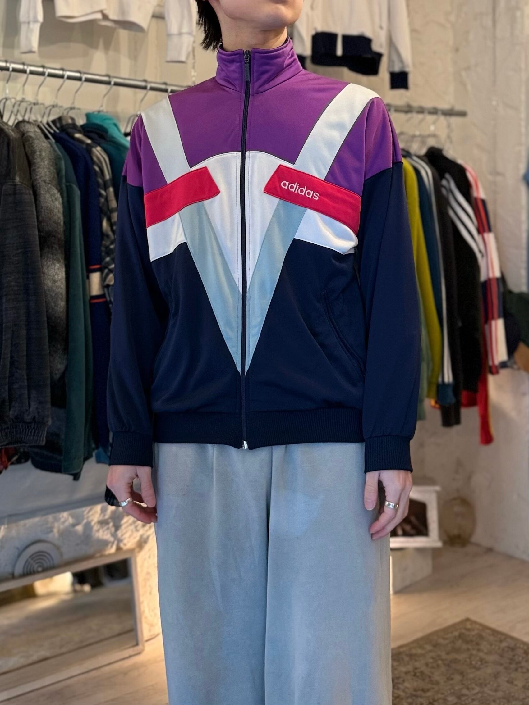 80s vintage DESCENTE製 Adidas game shirt | mesen