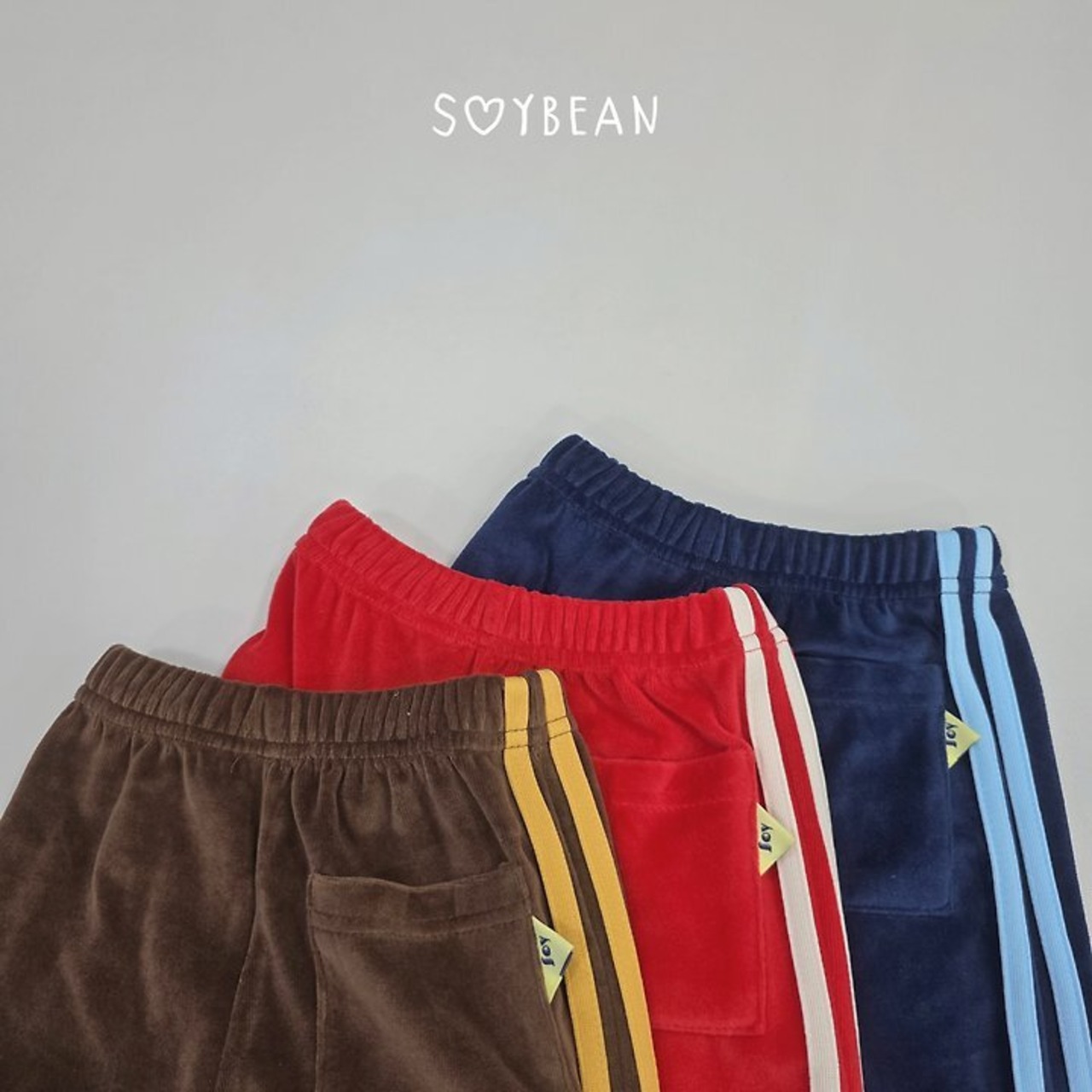 【取寄】SOYBEAN ベロアラインパンツ｜秋服｜韓国子供服｜ 26/AT
