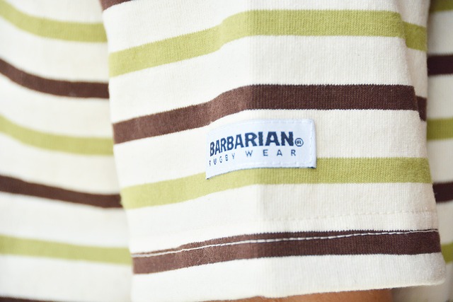 バーバリアン BARBARIAN 8ozHENLEY SHORT(USE-09)IVO/OLI/BRO【レターパックプラス可】