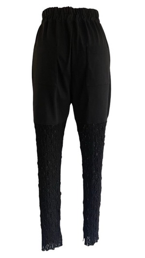 【25SS】FUMIE TANAKA フミエタナカ / CUT LACE PANTS  / レースパンツ