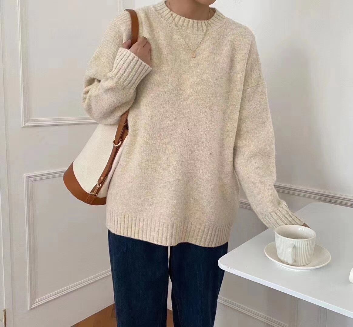 クルーネック ニット AJ2205-D13