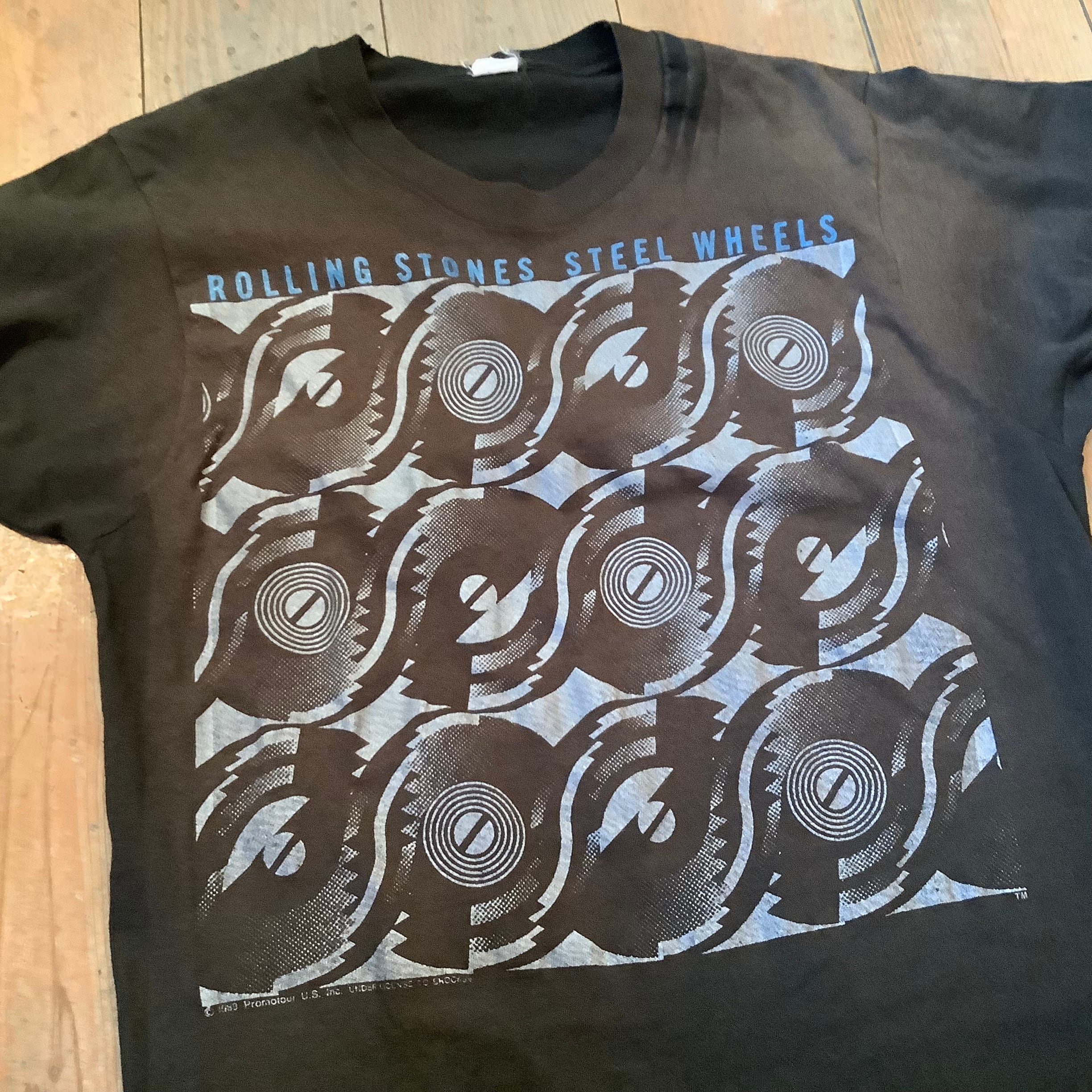 RollingStones 1989NorthAmericanTour Tシャツ 80's HANDTEX ローリング・ストーンズ ''Rolling Stones '89/The