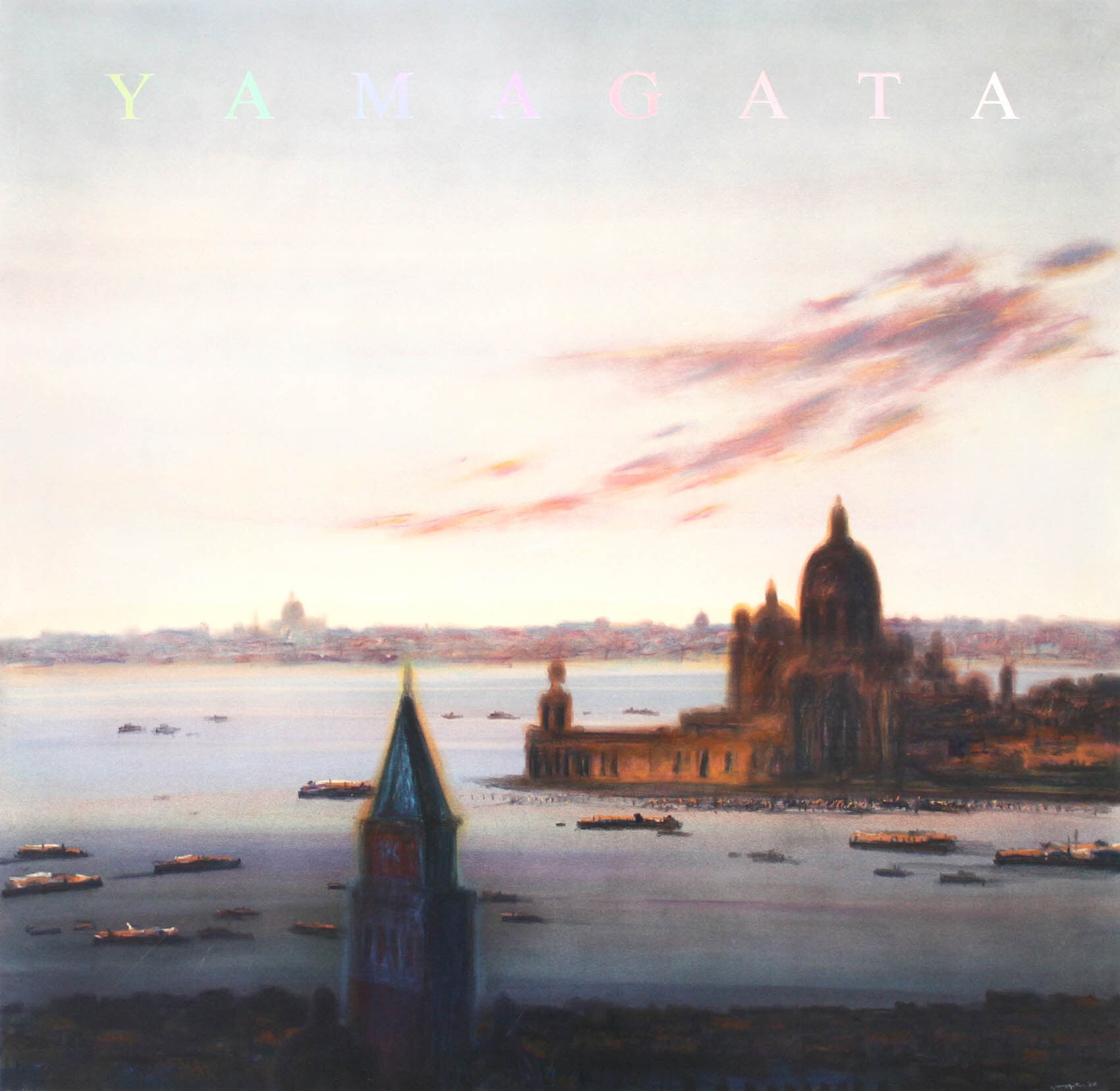 ヒロ ヤマガタ「メモリー オブ ヴェニス」展示用フック付アート