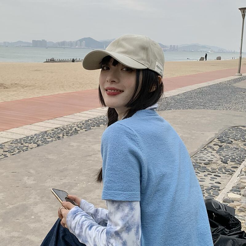 カジュアルソリッド カラーキャップ スプリングサマー 春物 夏物 ソリッドカラー ブラック・アイド・ピーズ75656104499