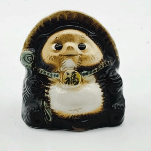 信楽焼・4号福丸狸(オス)