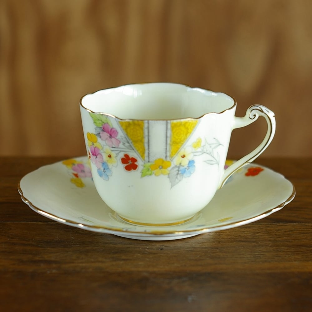 Paragon パラゴン 花柄 コーヒーカップ＆ソーサー #170908-2 イギリス 