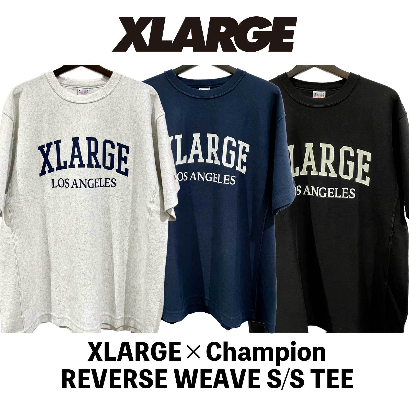 XLARGE（エクストララージ）Championコラボ REVERSE WEAVE S/S TEE ...