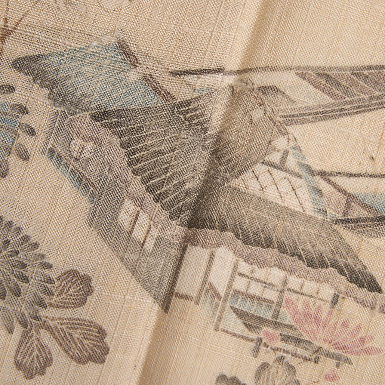 しょうざん 茶屋辻模様 総柄生紬訪問着【未着用品】 | かわの屋