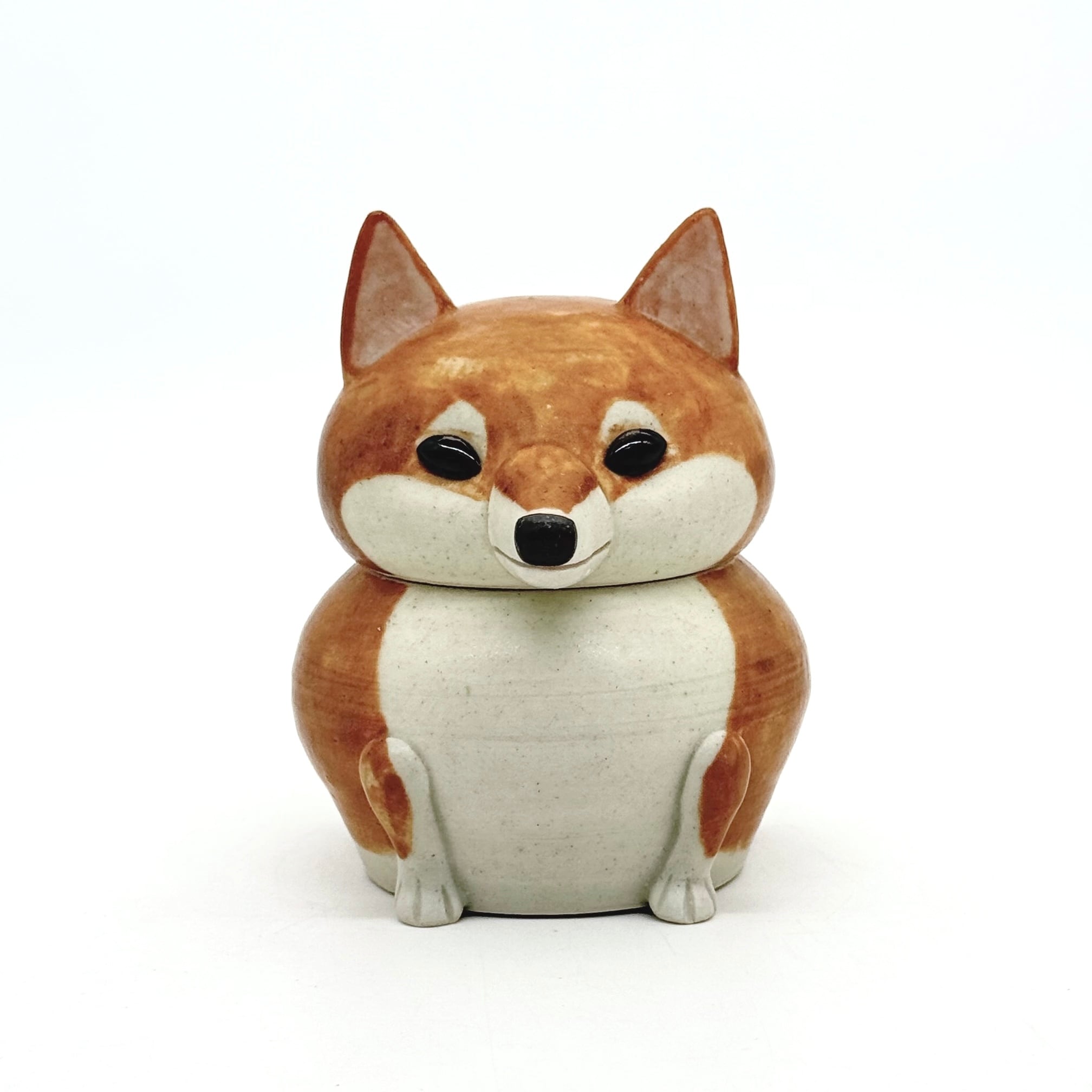 23CM 深川製磁 干支 イヌ 犬 戌 プレート 中皿 有田焼 絵皿 柴犬 蓋物［