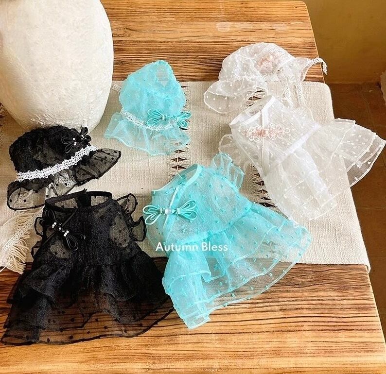 《予約》AB0005 Dotted Tulle Lace Dress