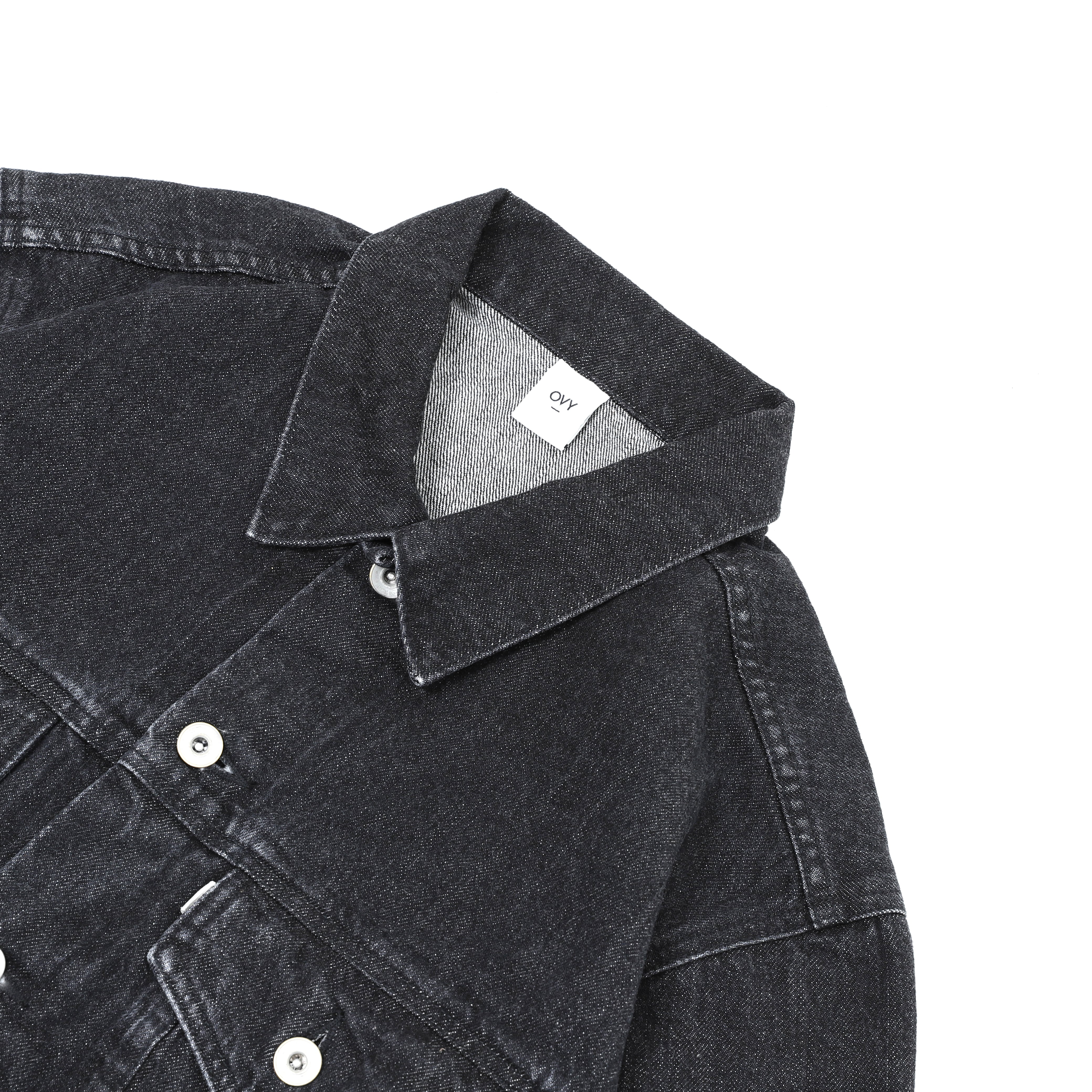 OVY Japan Black Washed Denim Jacket-