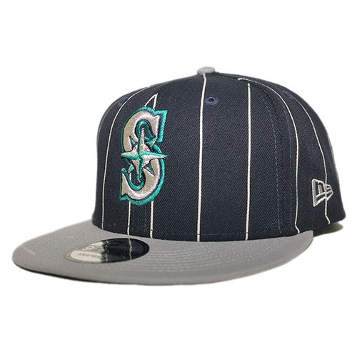 ニューエラ スナップバックキャップ 帽子 NEW ERA 9fifty メンズ レディース MLB シアトル マリナーズ フリーサイズ VT950A-AP60305526