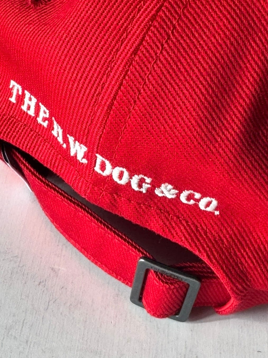 THE H.W.DOG&CO D-01131 SMART REGULAR CAP (RED) | TiL (ティル）