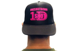ONESHOTDOWN ロゴメッシュ CAP