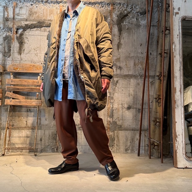Dessin de Mode【デッサン ド モード】ミリタリーライナーボアコート(KHAKI OLIVE ) |20DCT-06(Men's/size:2).