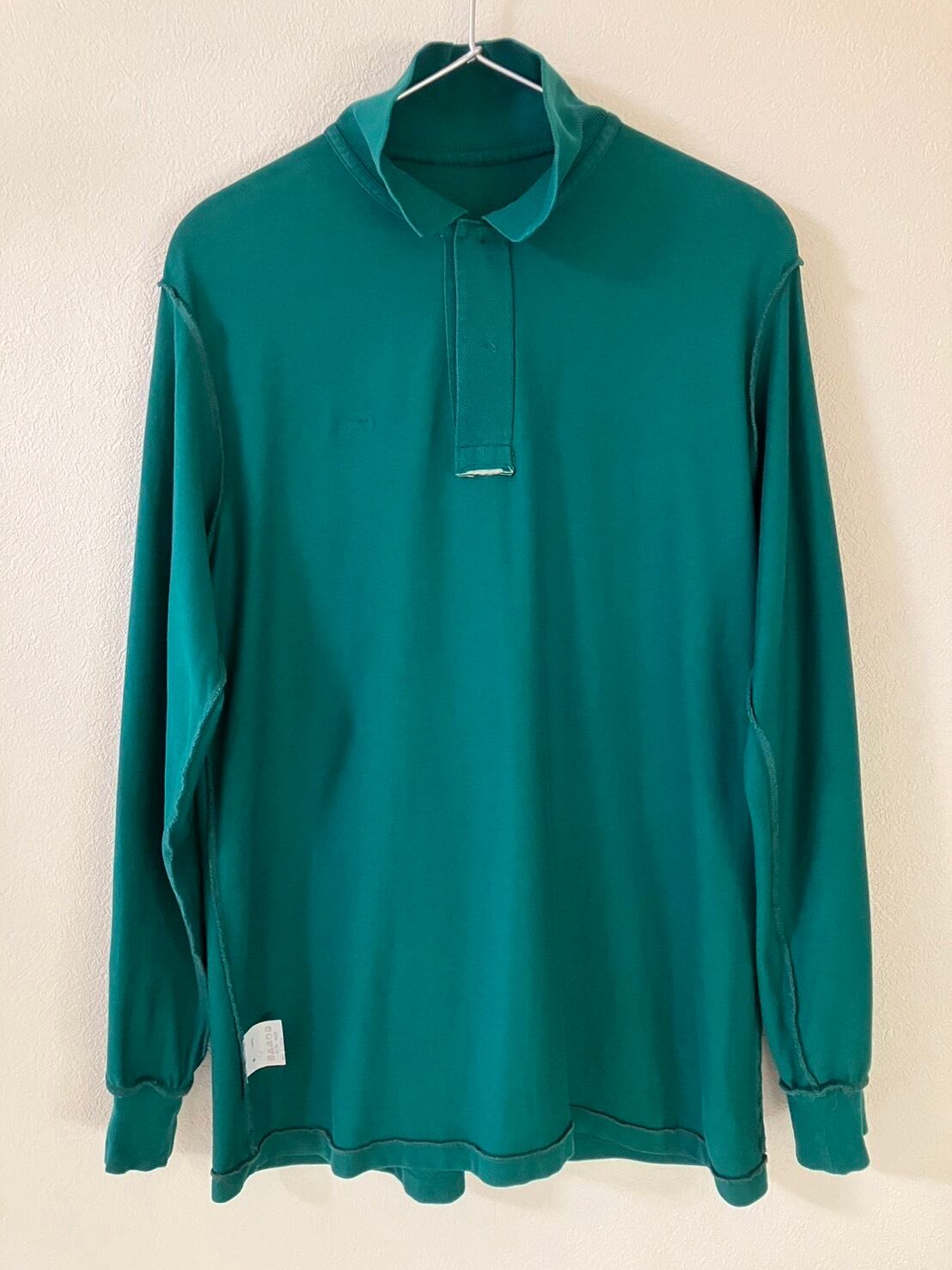 希少☆美品✨CHEMESE LACOSTE シュミーズラコステ 長袖 ポロシャツ TLS56】80s CHEMISE LACOST シュミーズラコステ 長袖ポロシャツ