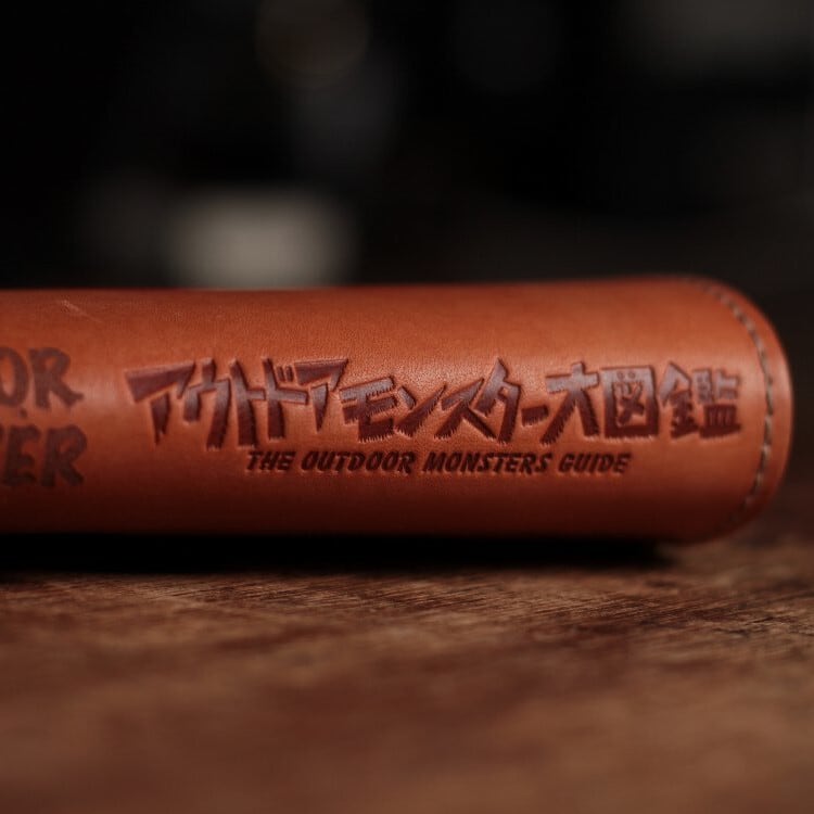 アウトドアモンスター チャタクリッド 木の蓋 3個セット 新品未使用 アウトドアモンスター大図鑑専用レザーカバー | What Will be Will be