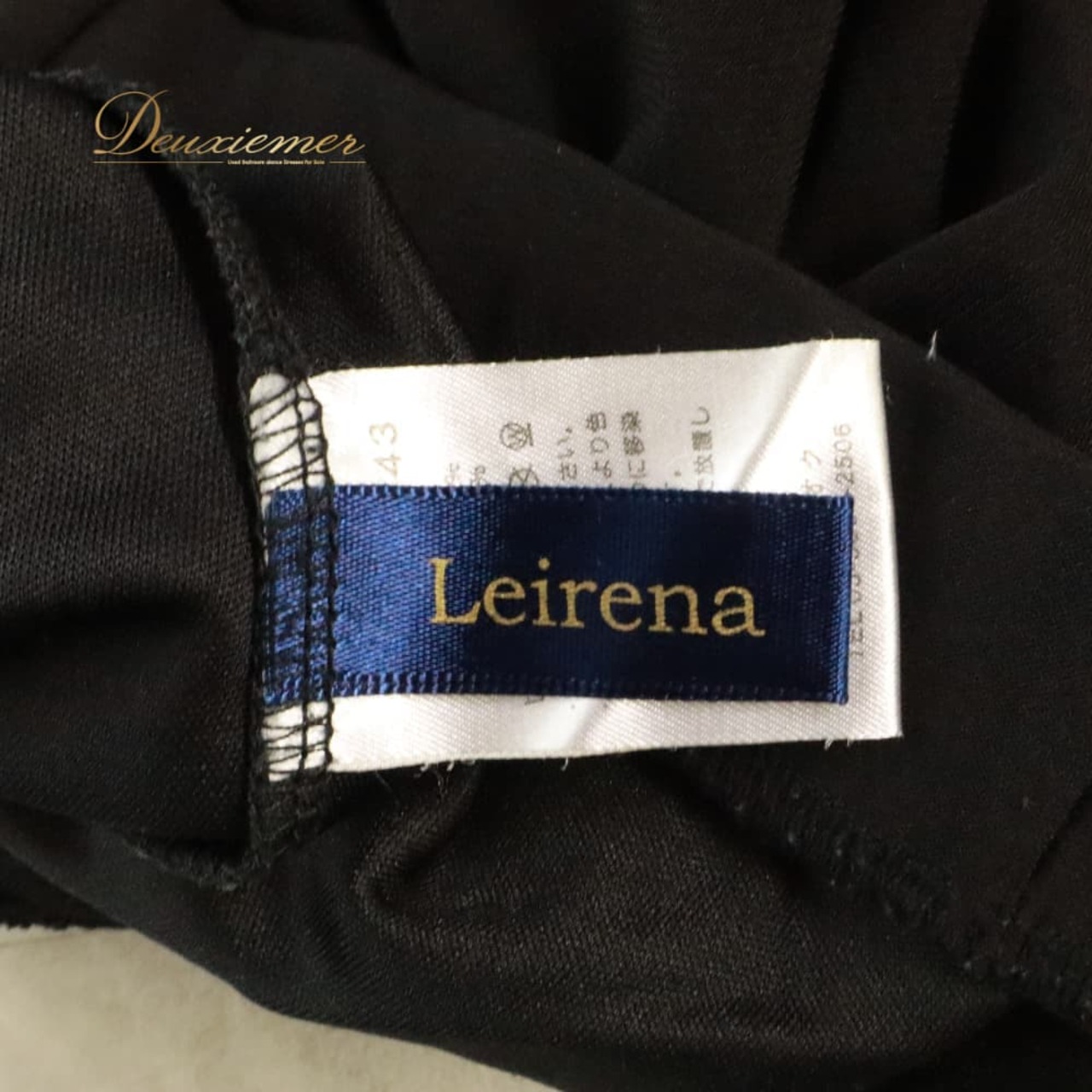 社交ダンス 衣装 Leirena レイリーナ スカート レッスンウェア ブラック系 花柄 バラ柄 レース ラインストーン キラキラ 透け感 シースルー シルバー系 黒 銀 真っ黒 ダンス 練習 レッスン ダンス衣装 練習着 華やか かわいい おしゃれ 上品 大人っぽい 軽やか