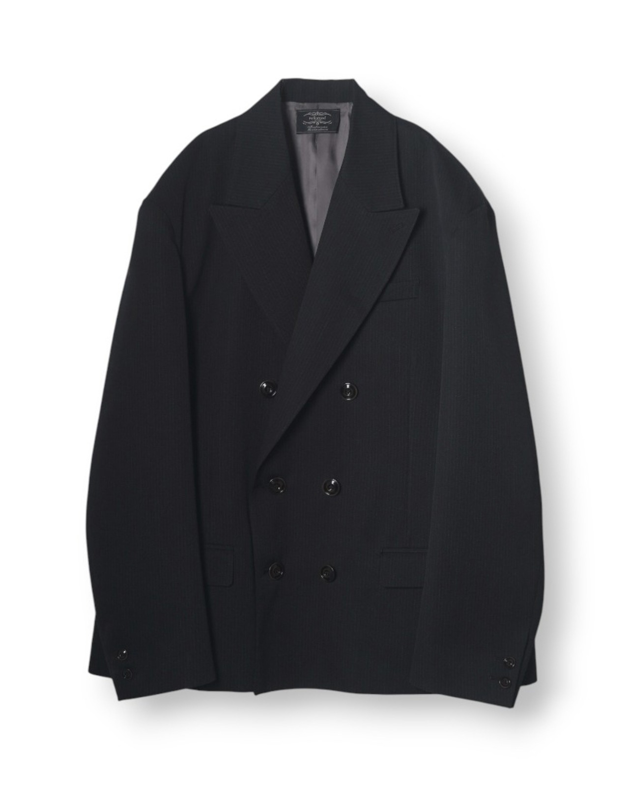 refomed "Sebiro" JACKET〔BLACK STRIPE〕"