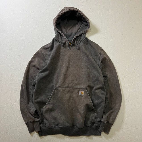 carhartt　フェード　フーディー　プルオーバー　カーハート　グレー　M 古着