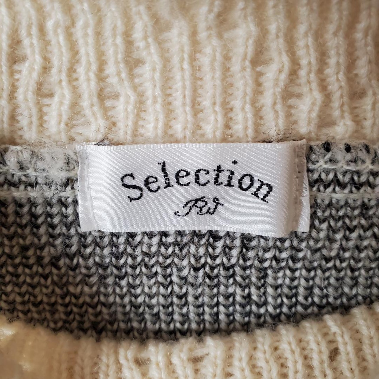 【USED】ニットセーター　デート　美品　