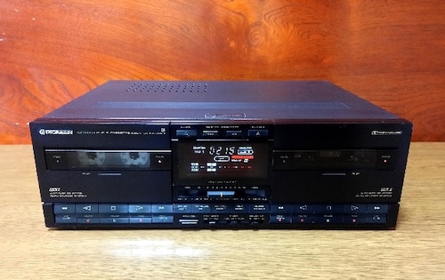 ダブル録音テープデッキ Pionner CT-X730WR 録音良好・完動品