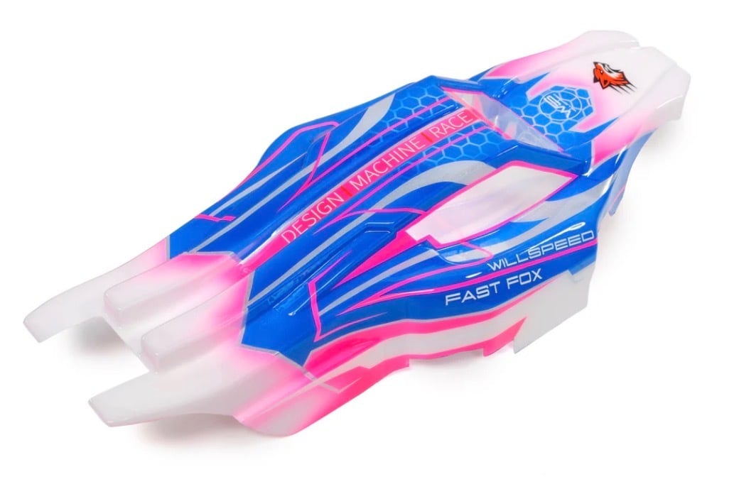 アソシRC10B7 WILLSPEED FASTFOX レア 美品 RICKSIDE DESIGN WS Fast Fox コンバージョンキット(AE B7シリーズ用