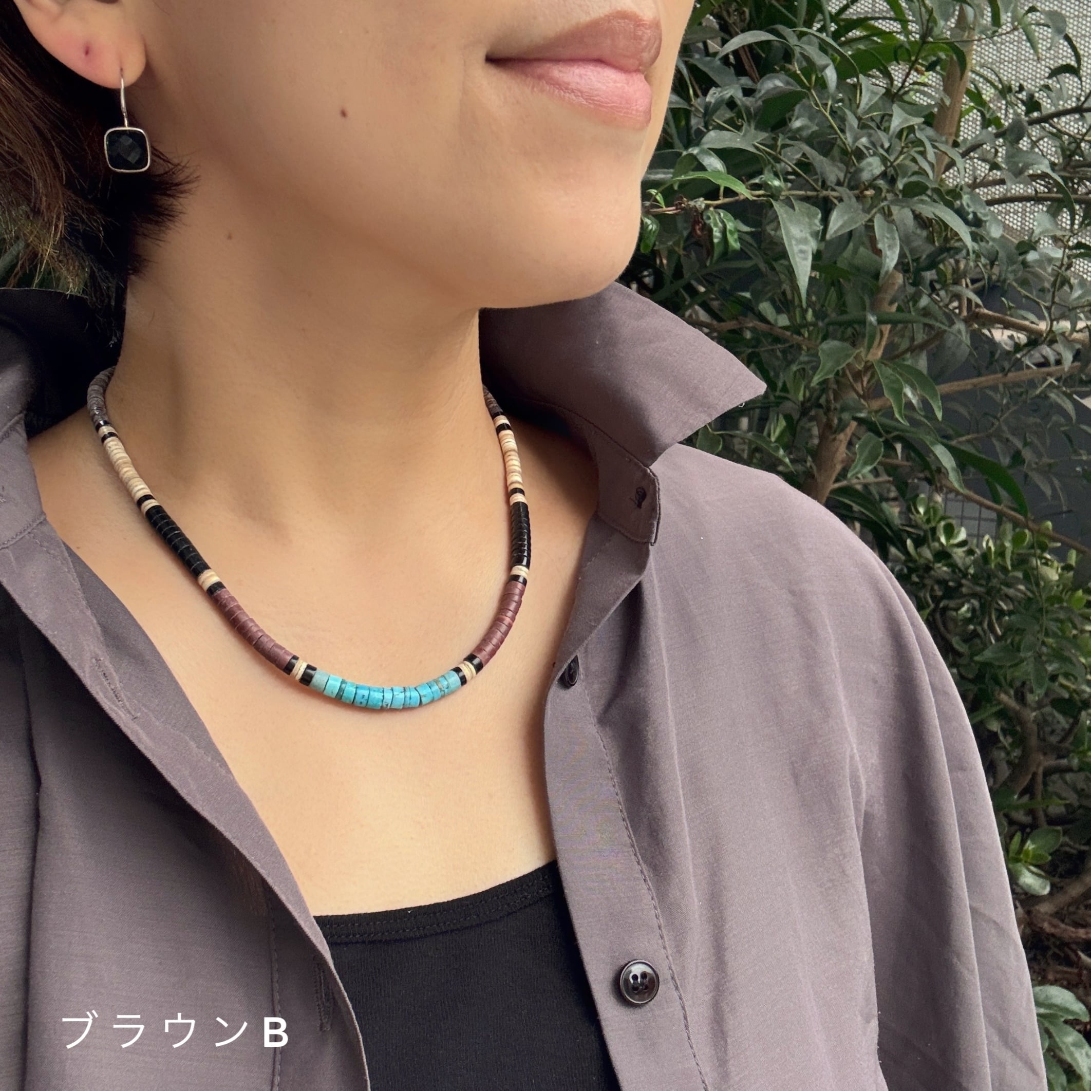 ブラック ストーン スクエア フックピアス | 【公式通販】鎌倉の