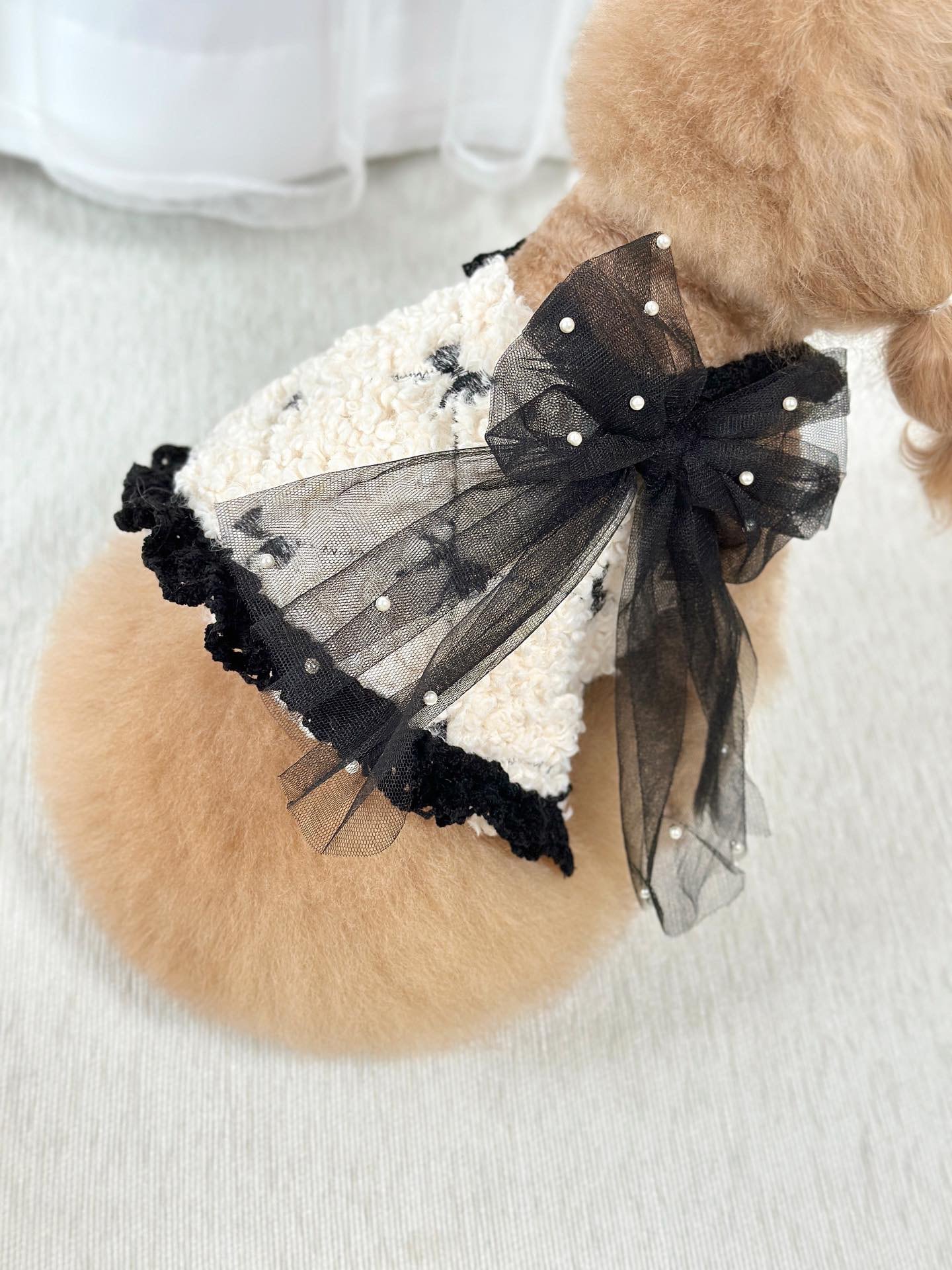 即納販売 lovely ribbon bustier （ivory/black）ラブリーリボン