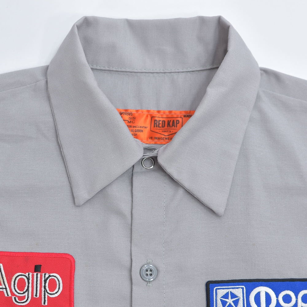 00s RED KAP レッドキャップ ワークシャツ 半袖 Agip Mopar