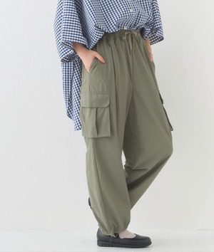 ナンバーミーTOKYO" 2WAY NYLON CARGO PANTS"KHAKI