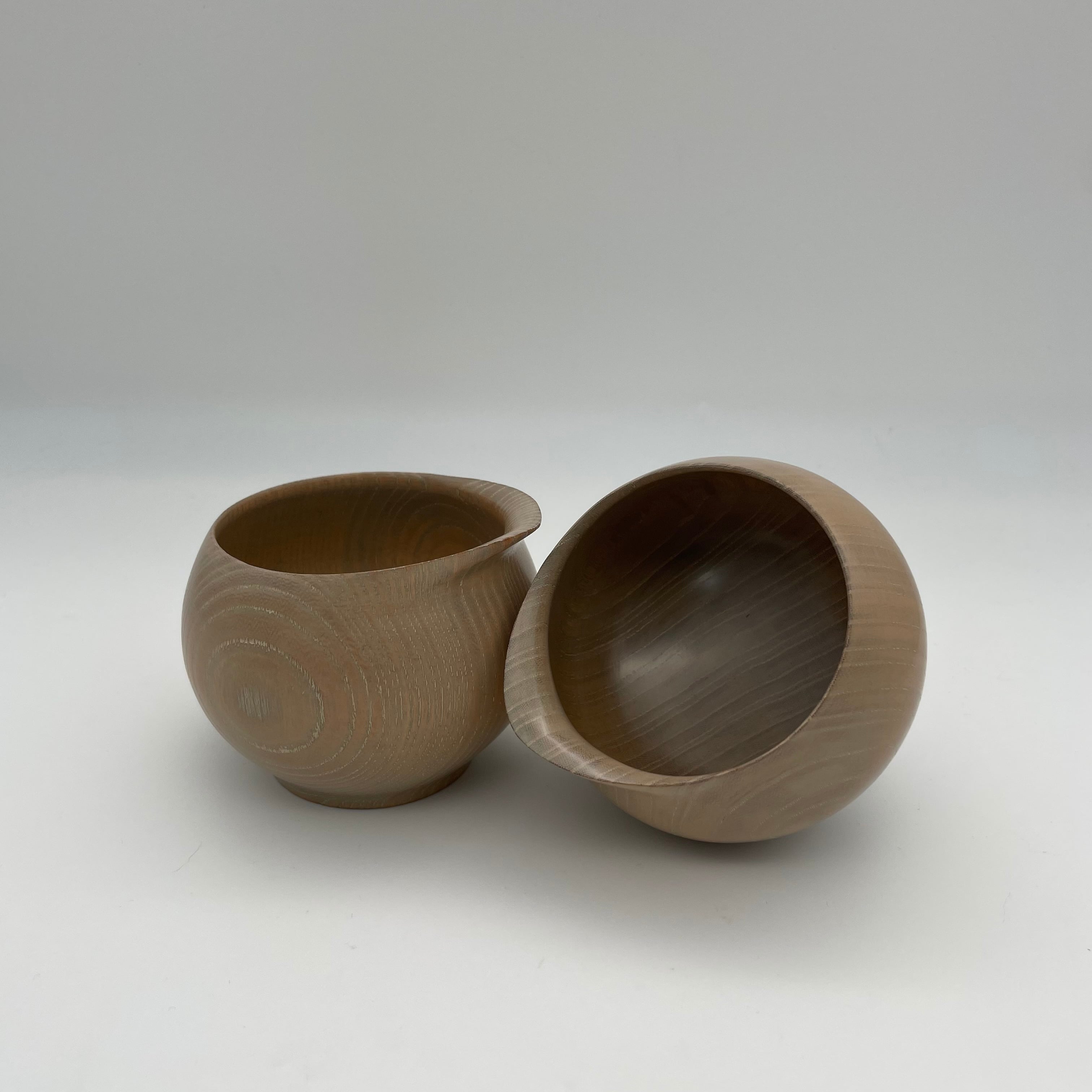 欅造白片口 - Zelkova White Katakuchi - | 木漆芸家 太田志保