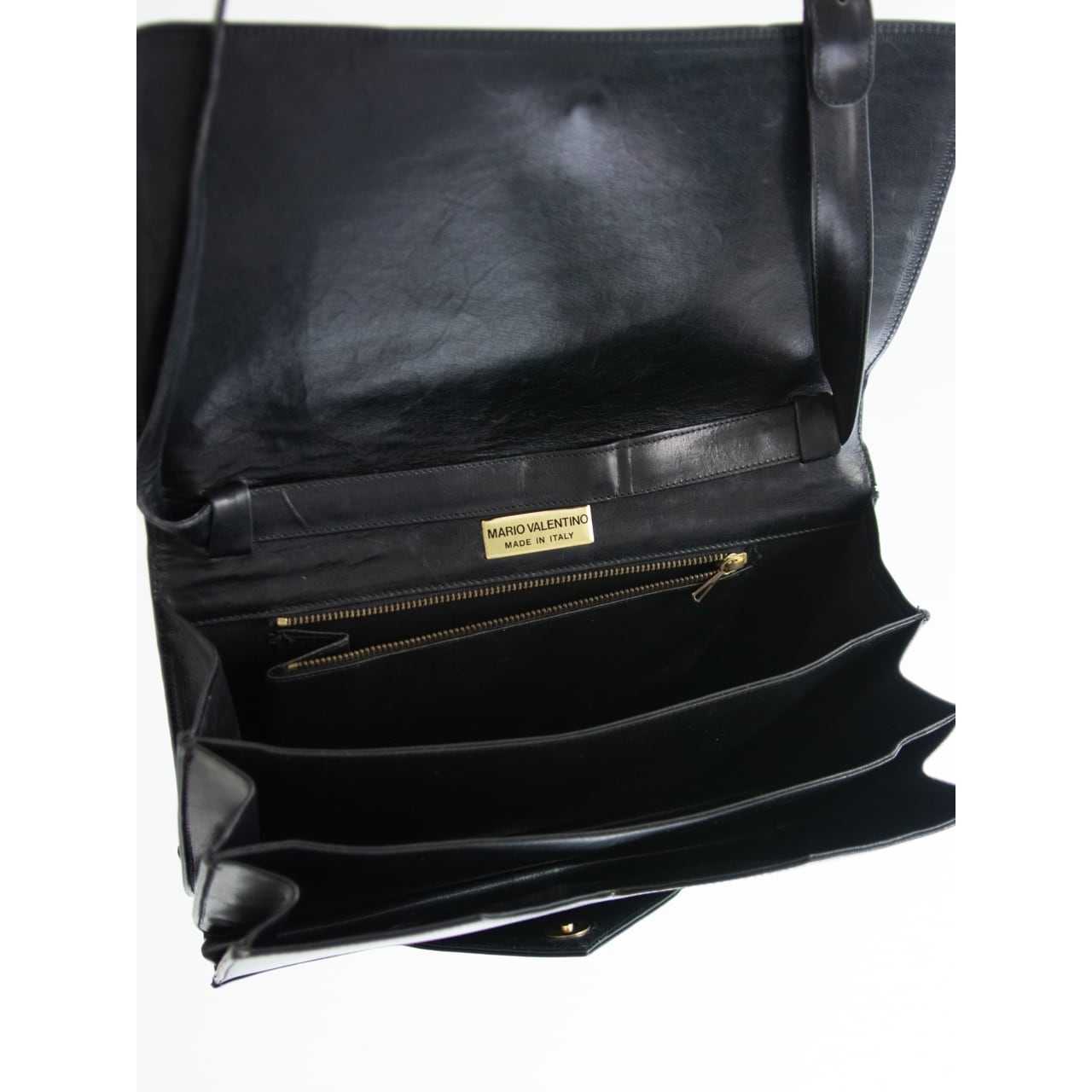 【MARIO VALENTINO】Made in Italy Leather Crossbody Bag（マリオヴァレンティノ イタリア製レザークロスボディバッグ ショルダーバッグ クラッチ）