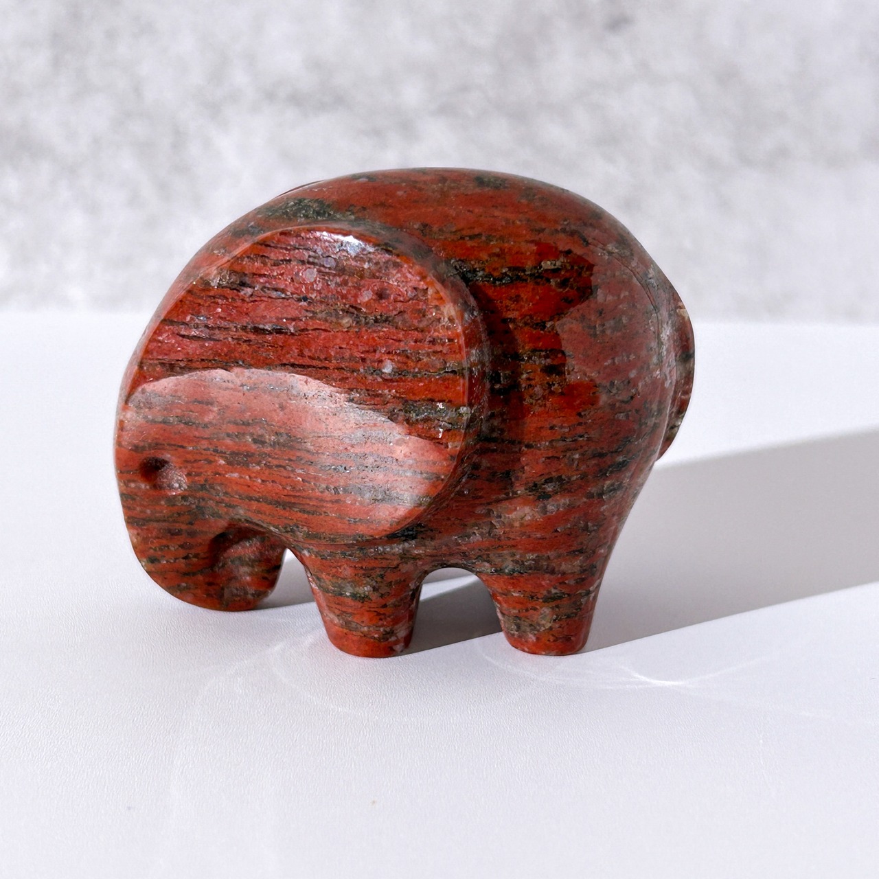 レッドジャスパー カービング * Red jasper * 天然石