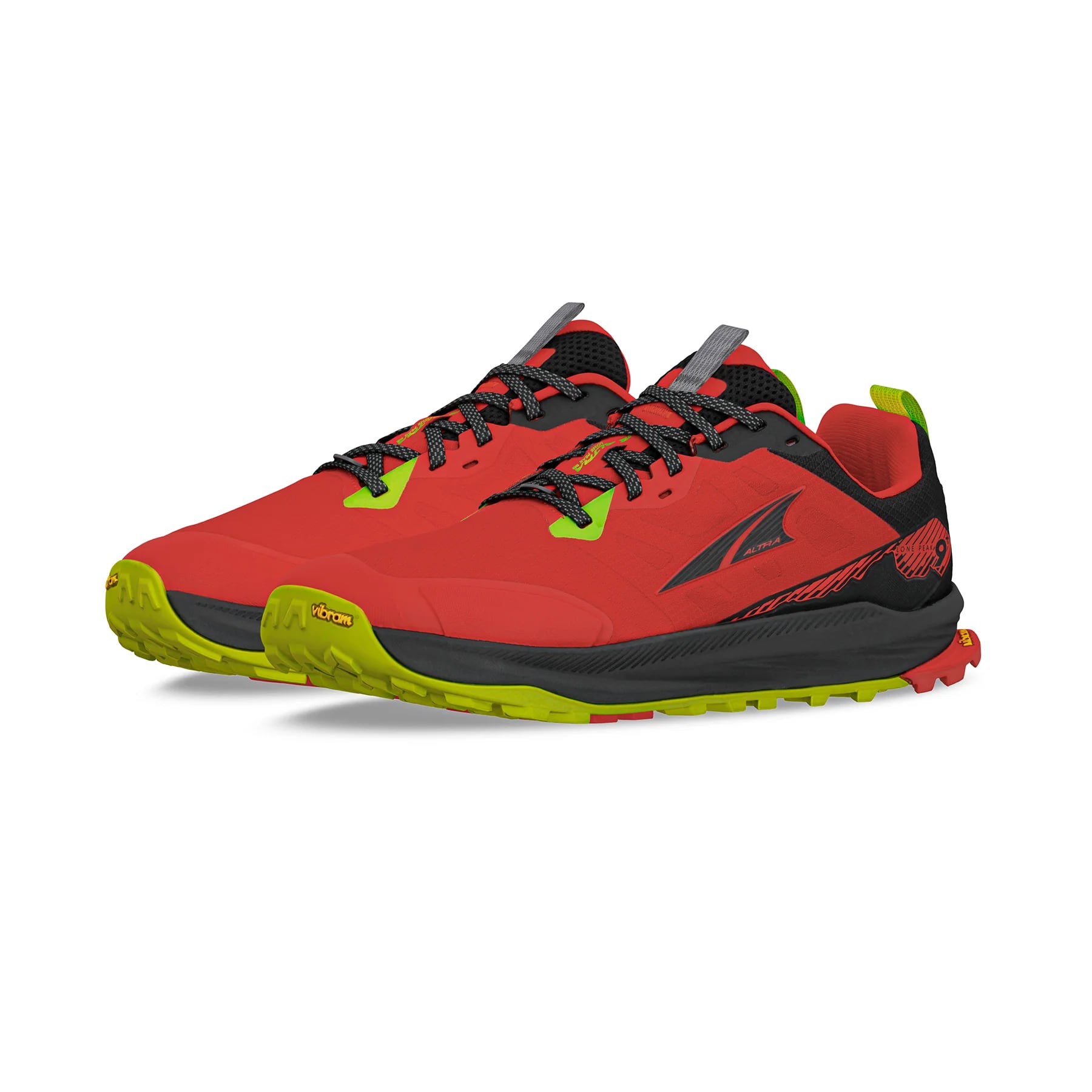 ALTRA / ALTRA / Lone Peak 9+ Men's （Red） | 道がまっすぐ