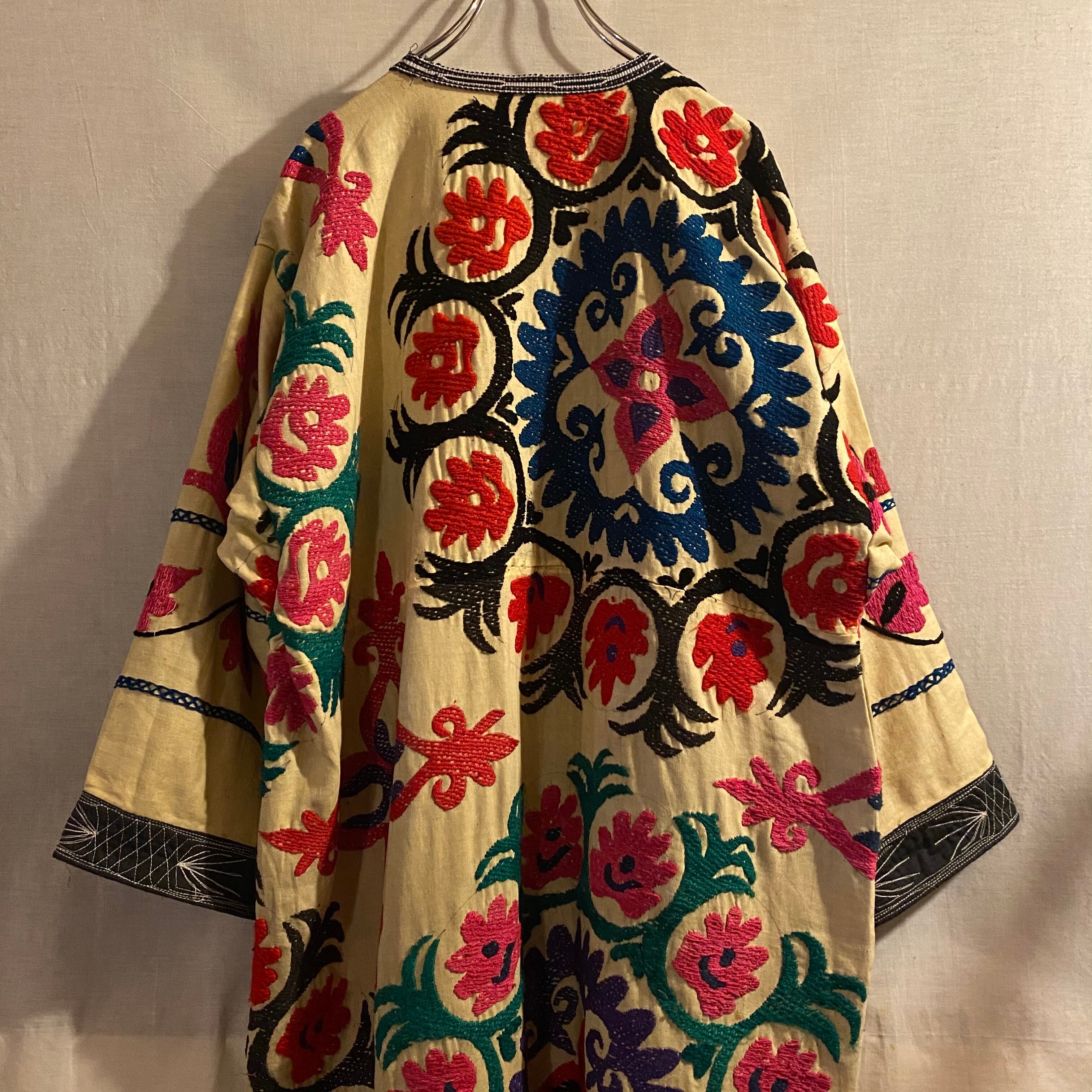 vintage embroidery suzani gown スザニガウン (ttm nitako