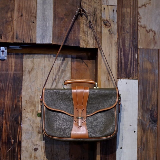 Dooney & Bourke Briefcase Leather Bag with Shoulder Strap / 美品 
