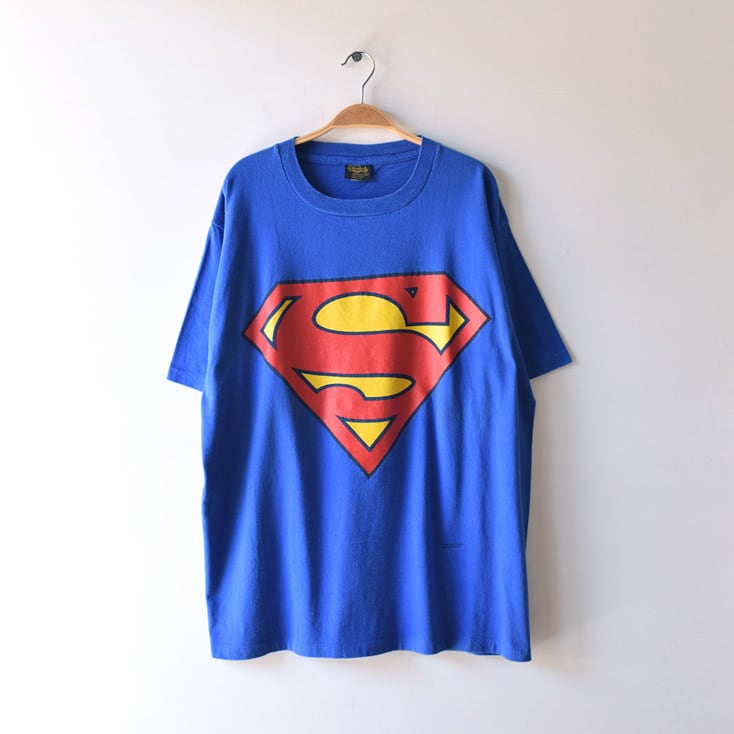 90S USA製 ヴィンテージ DCコミックス スーパーマン ロゴプリント Tシャツ 1997 メンズXL ビッグサイズ @BB0178 |  ヤング衣料店 powered by BASE