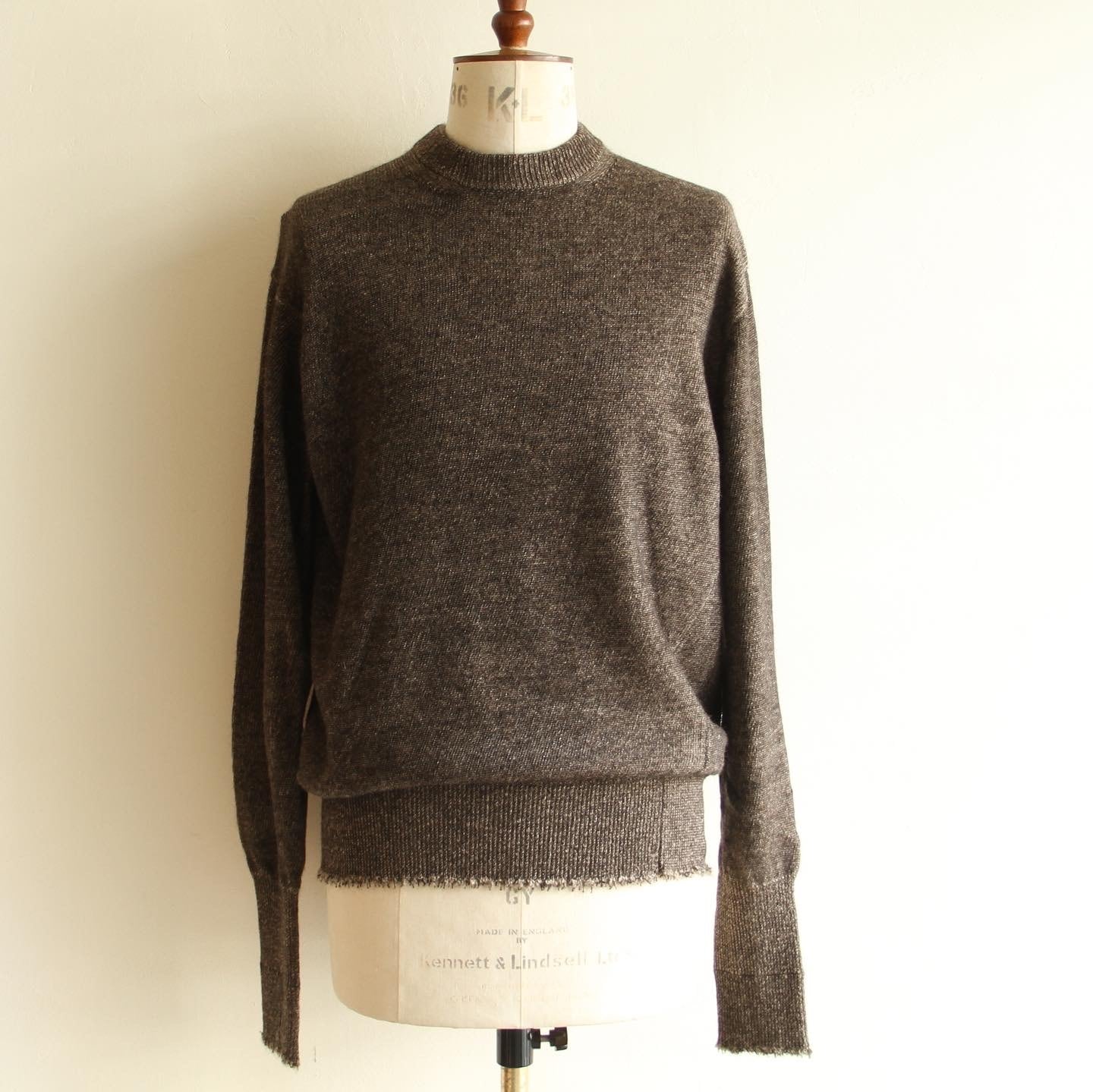 MAATEE&SONS 22AW ひょっとこP/O SWEATER BLK 2-