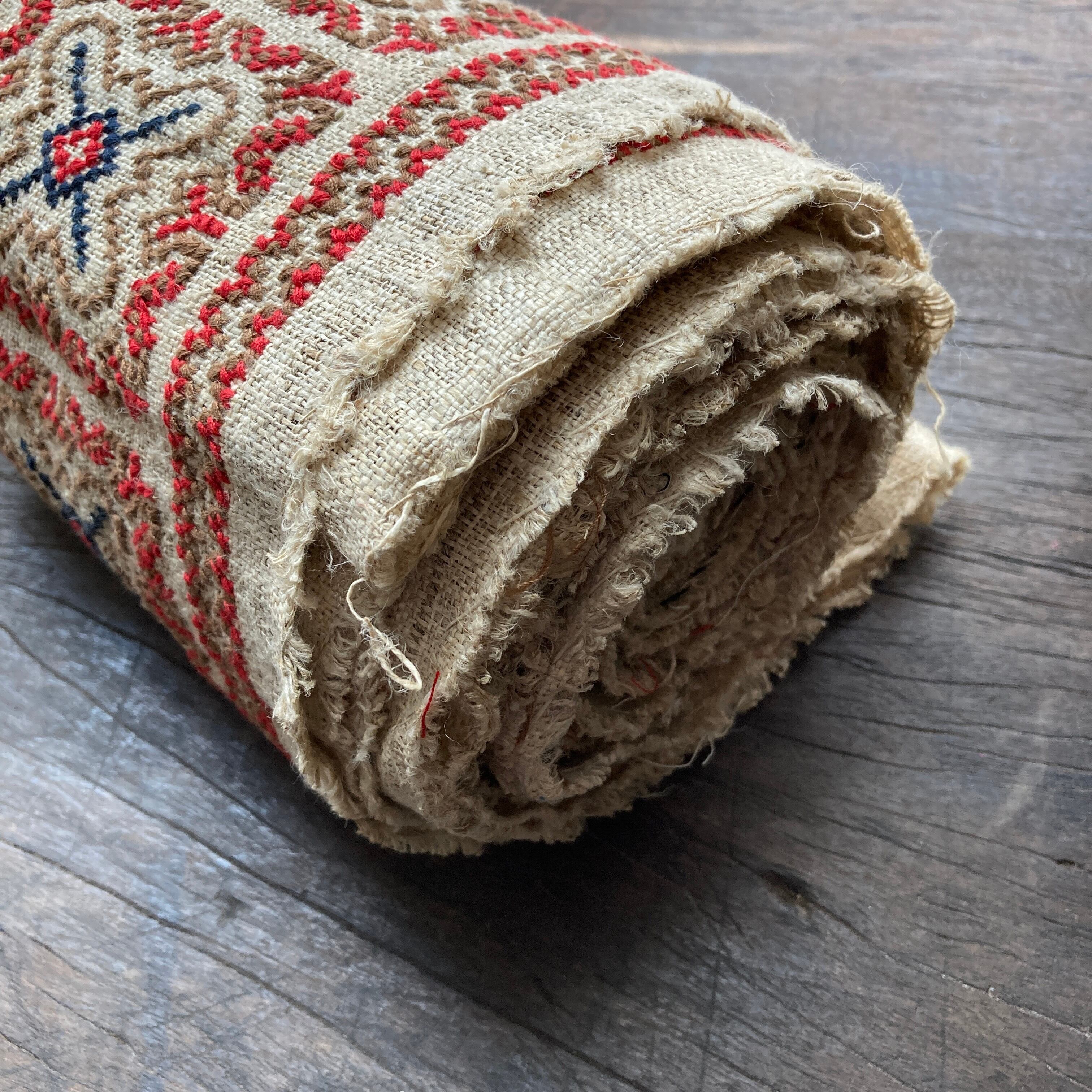 N5】 VIETNAM ベトナム 刺繍布(モン族) 100cm | ビンテージ雑貨 家と外で