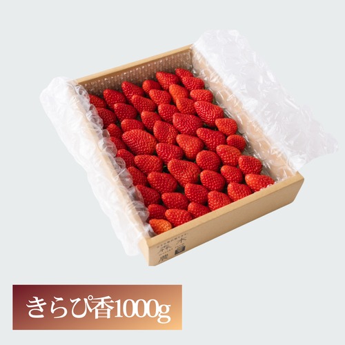【１５%OFF】【きらぴ香】農倖いちご大容量 1000ｇ以上 ファミリーパック
