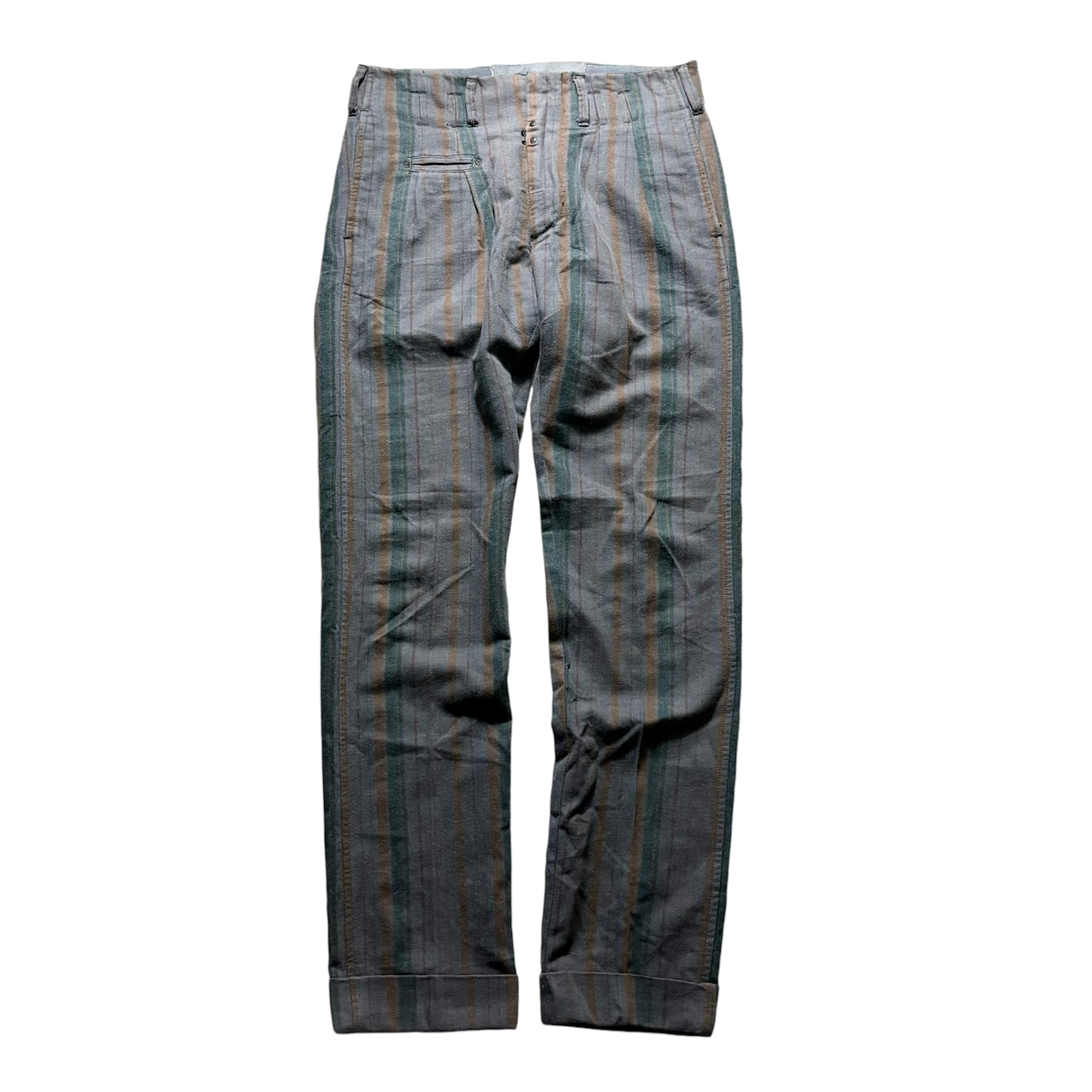 Made in EU stripe work pants