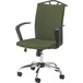 オフィスチェア グリーン ロッキング機能 肘付き 事務所 椅子 デスクチェア パソコンチェア 高さ調整 キャスター付き 背面ハンガー付